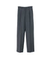 wool saxony straight pants