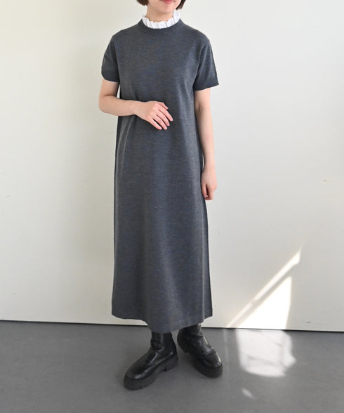 【再入荷】14g wool 2way sleeve one-piece