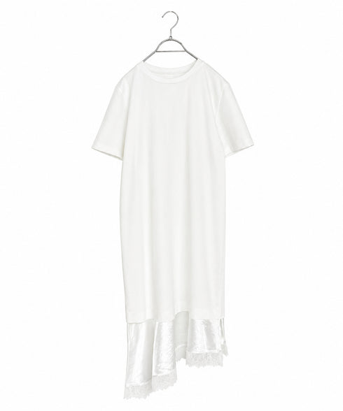 eyelash lace hem cut-one-piece