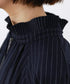 pleats cocoon mid-blouson