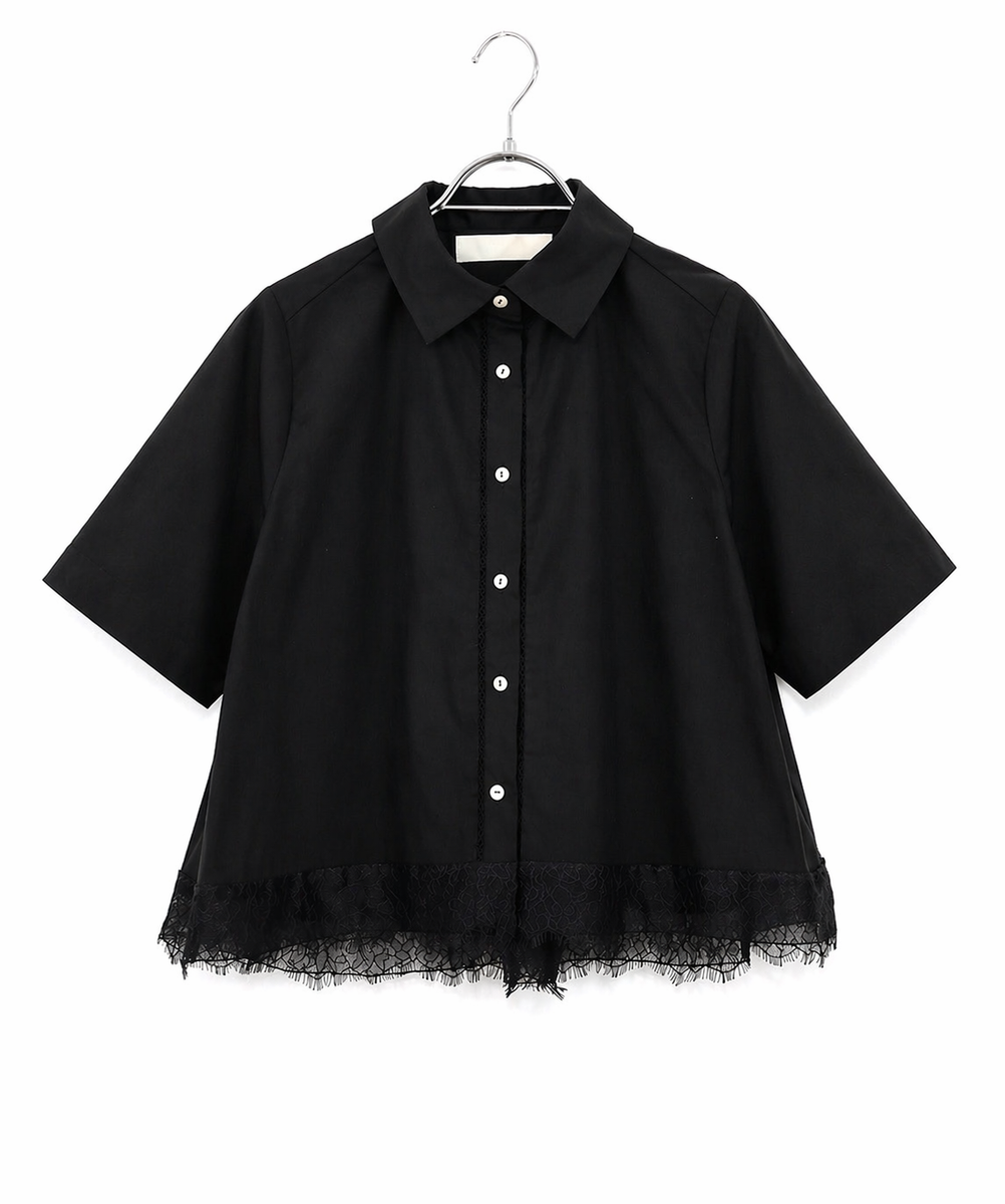 hem lace flare shirt – MARILYN MOON OFFICIAL ONLINE SHOP