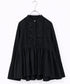 【SOI-MeME】code embroidery diamond tuck blouse