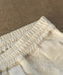【SOI-MeME】eyelash lace satin drawstring pants