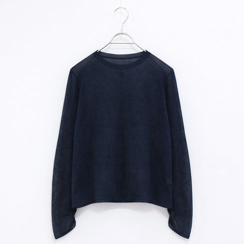 14G sheer paper knit