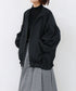 【再入荷】 volume sleeve taffeta mid-blouson