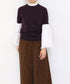 【先行予約1000ポイントプレゼント】14G wool 2way sleeve top