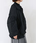 【再入荷】 volume sleeve taffeta mid-blouson