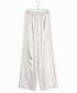 【SOI-MeME】eyelash lace satin drawstring pants