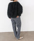 【SOI-MeME】sheer fringe jacket