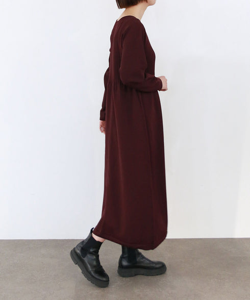 polyester knit dress