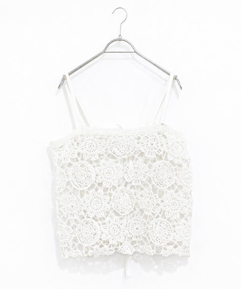 2way crochet knit camisole