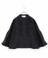 【SOI-MeME】diamond tuck embroidery blouse