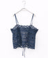 batten lace camisole