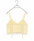 polyester honeycomb knit camisole