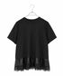 eyelash lace hem cut-sew