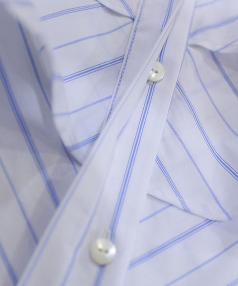 layered raffle blouse