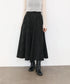 eco-suede circular skirt
