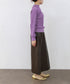 【再入荷】eco leather skirt