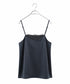 【SOI-MeME】eyelash lace satin camisole