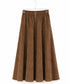 eco-suede circular skirt