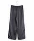 【SOI-MeME】eyelash lace satin drawstring pants