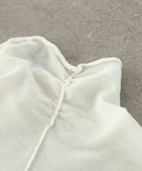 16g sheer wool high neck knit