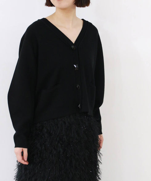 cocoon sleeve bijou cardigan