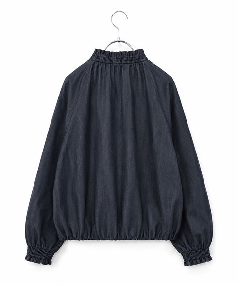 <8/28発売>denim frill blouson