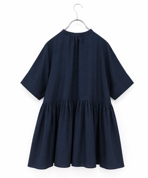 bosom tunic sheer shirt