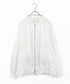 pleats sheer dolman blouson