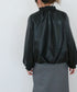 soft eco-leather blouson
