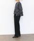 【10/23発売予定】layered taffeta knit jacket