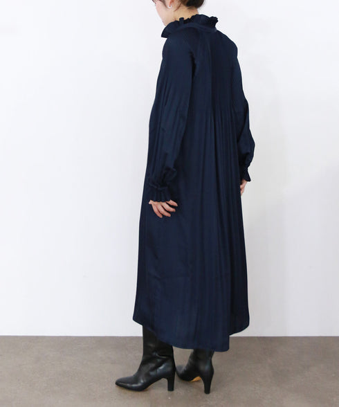 accordion pleats dress