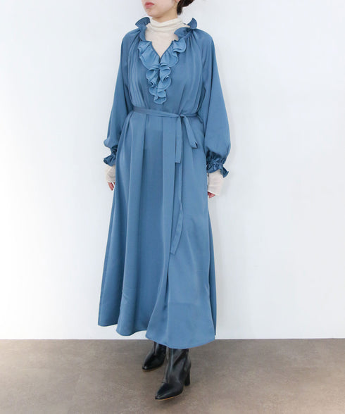 16g sheer wool high neck knit