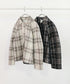 【SOI-MeME】check lame jacquard jacket