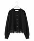 【10/23発売予定】eyelash lace hem A‐line cardigan