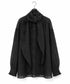 sheer velour 2way tie shirt