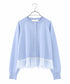 【10/23発売予定】eyelash lace hem A‐line cardigan