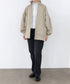 【再入荷】 volume sleeve taffeta mid-blouson
