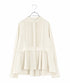<9/4発売>tuck frill flare shirt