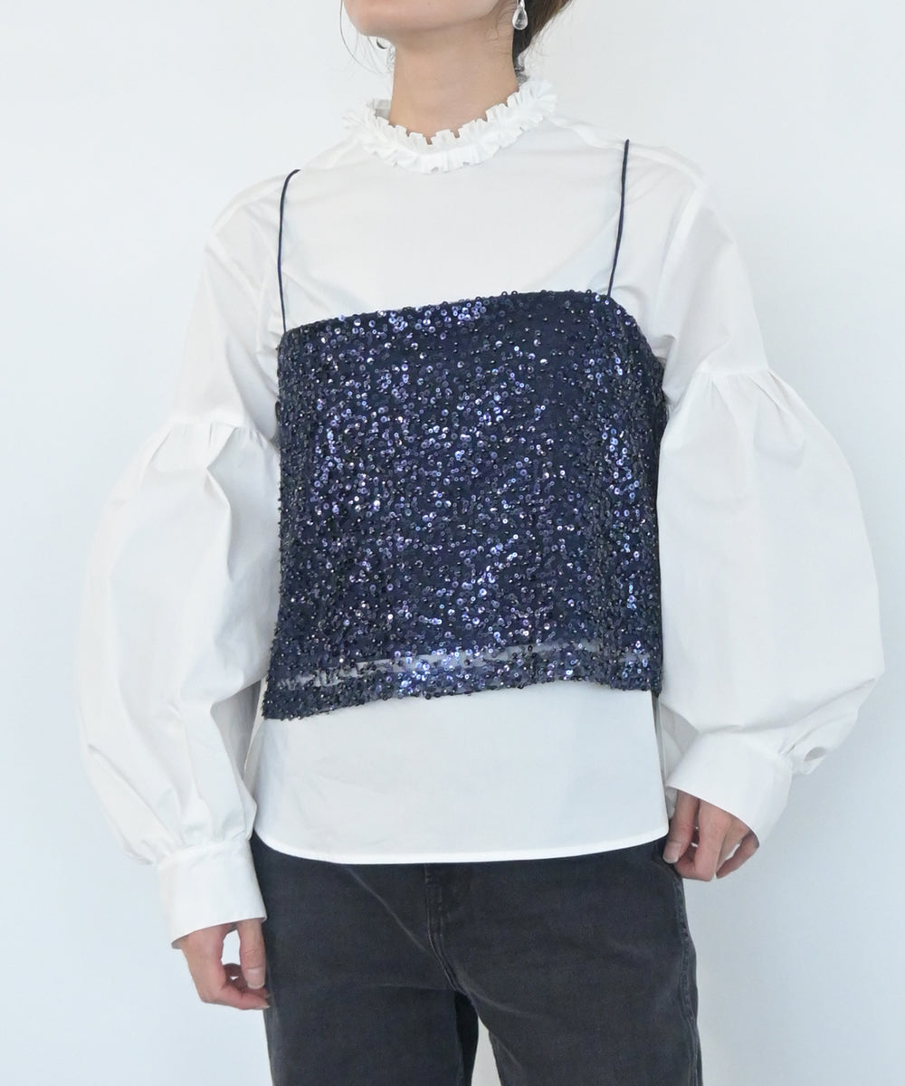SOI-MeME】spangle beads camisole – MARILYN MOON OFFICIAL ONLINE SHOP