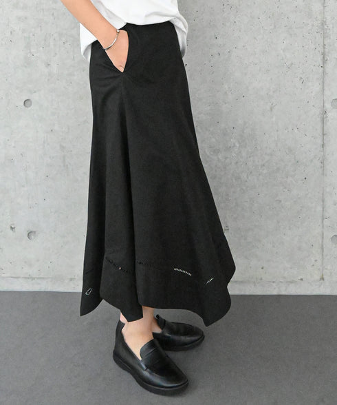 【SOI-MeME】ladder lace handkerchief skirt