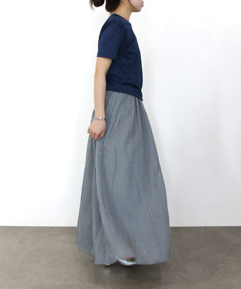 sheer velour flare skirt