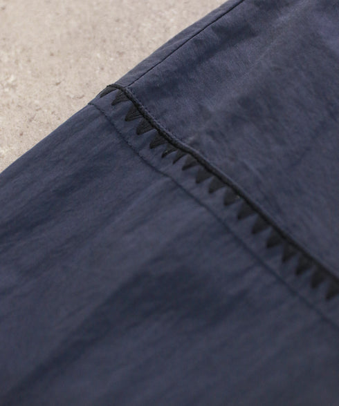 【予約】shirring gather embroidery midi-blouson