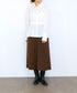 <9/4発売>tuck flare shirt