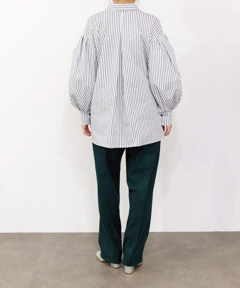 tuck frill modern volume shirt