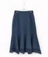 【SOI-MeME】batten lace handkerchief heme skirt