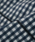 gingham check pleats frill blouson