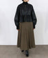 eco leather pleats jacket
