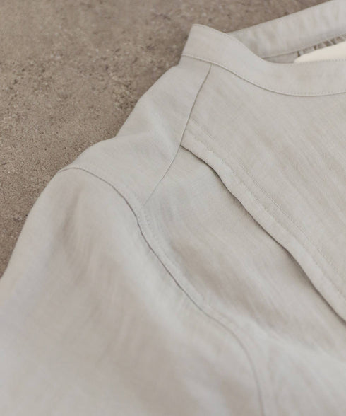 bosom tunic sheer shirt